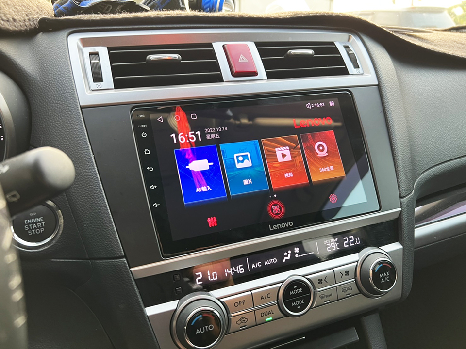 實車安裝- Lenovo D1 SSX系列