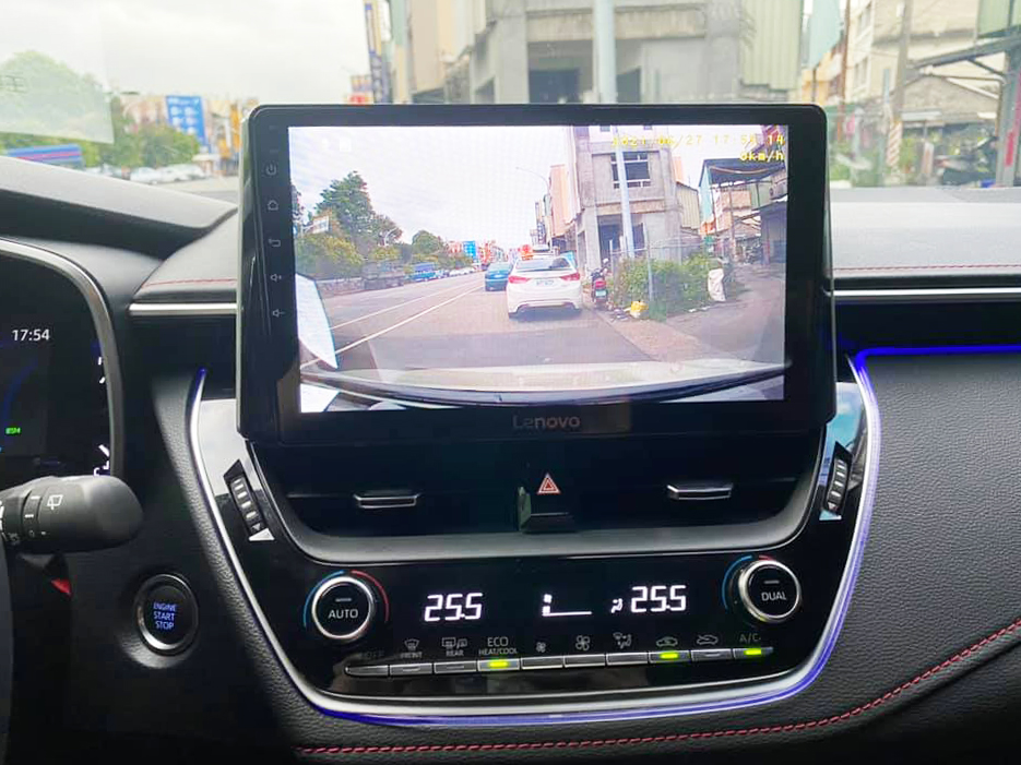 USB行車記錄器-前鏡頭畫面顯示