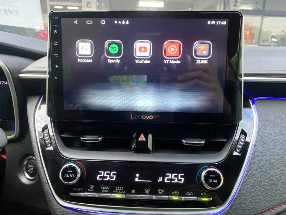內建影音apps及手機/車機互聯系統