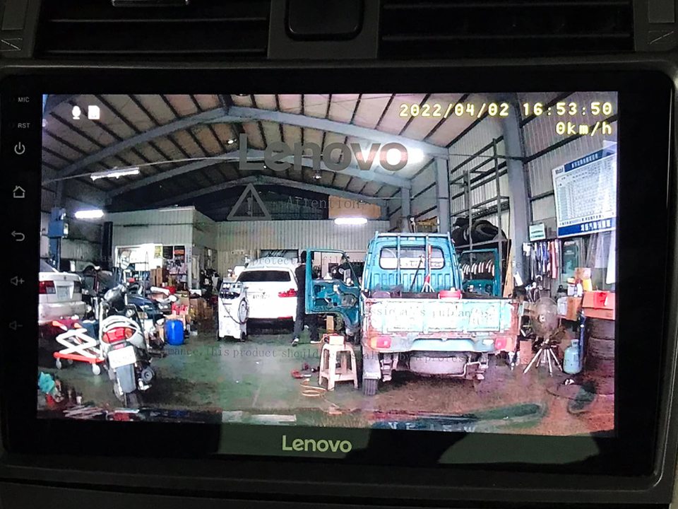 USB行車記錄器-前鏡頭畫面顯示