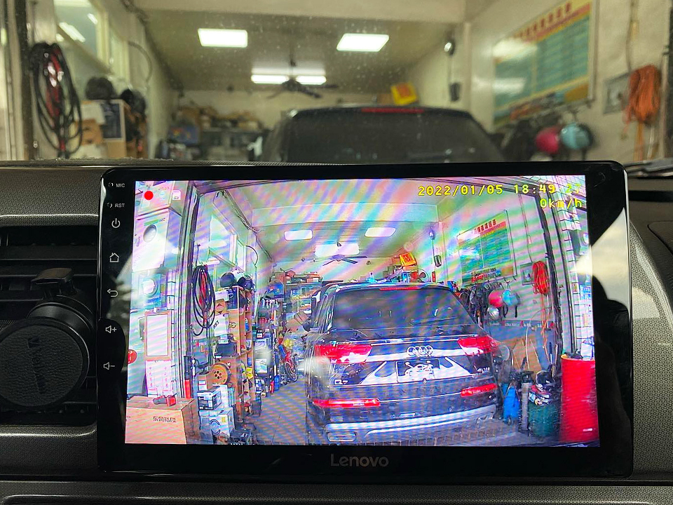 USB行車記錄器-前鏡頭畫面顯示