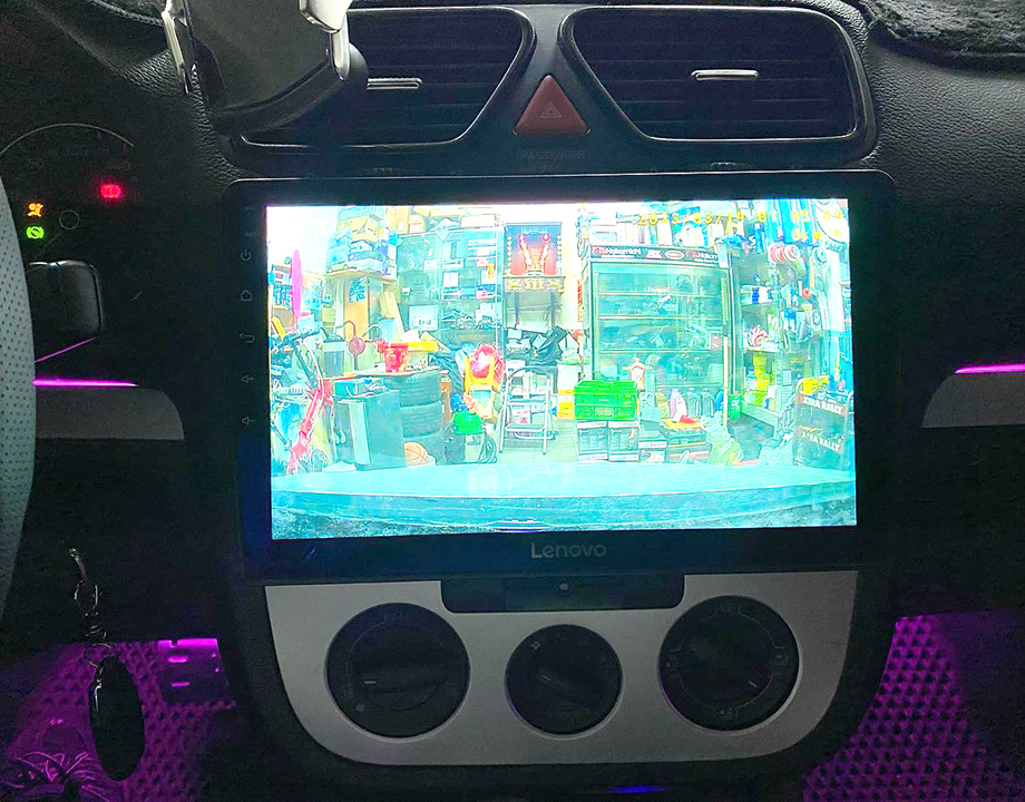 USB行車記錄器-前鏡頭畫面顯示